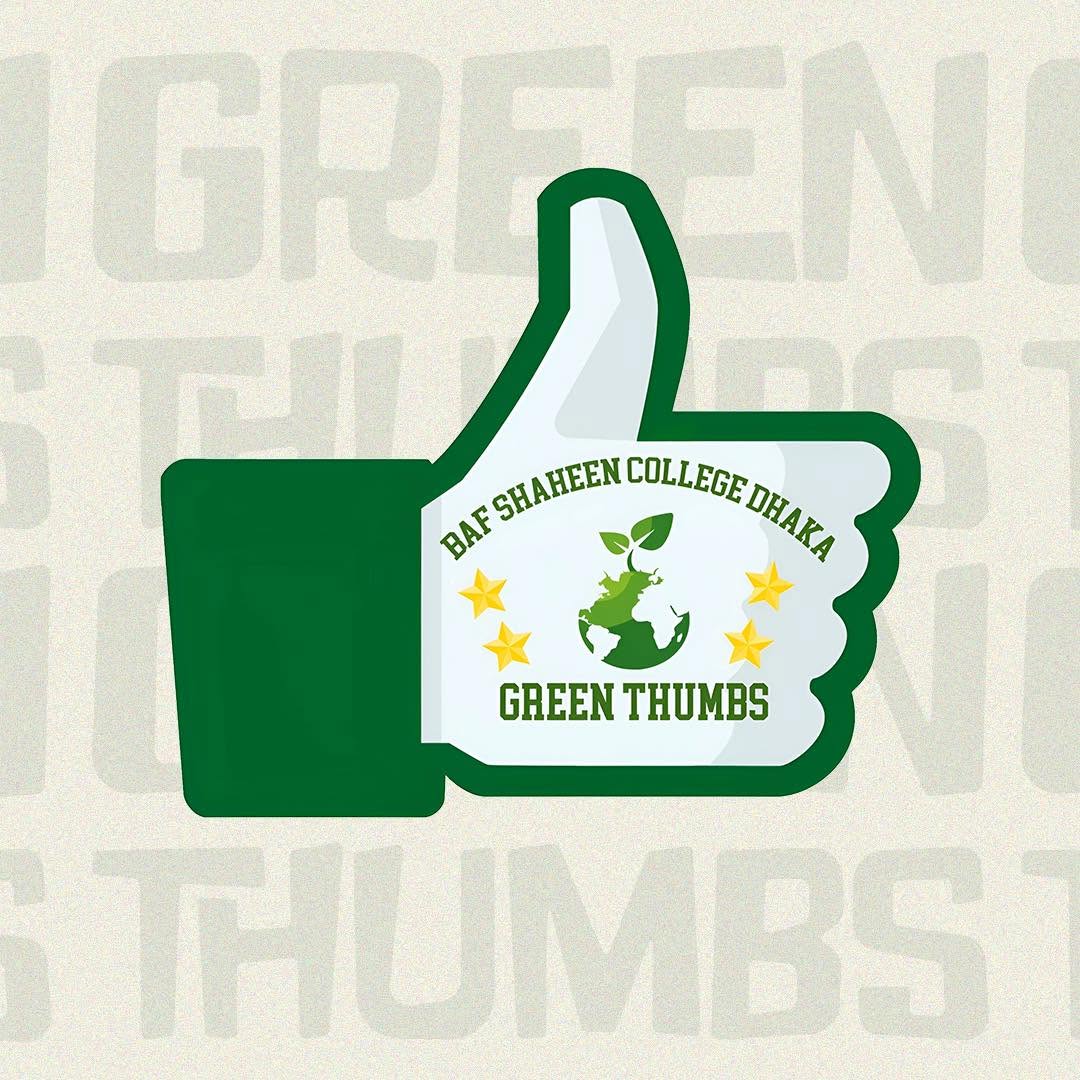 BAF Shaheen College Dhaka Green Thumbs logo